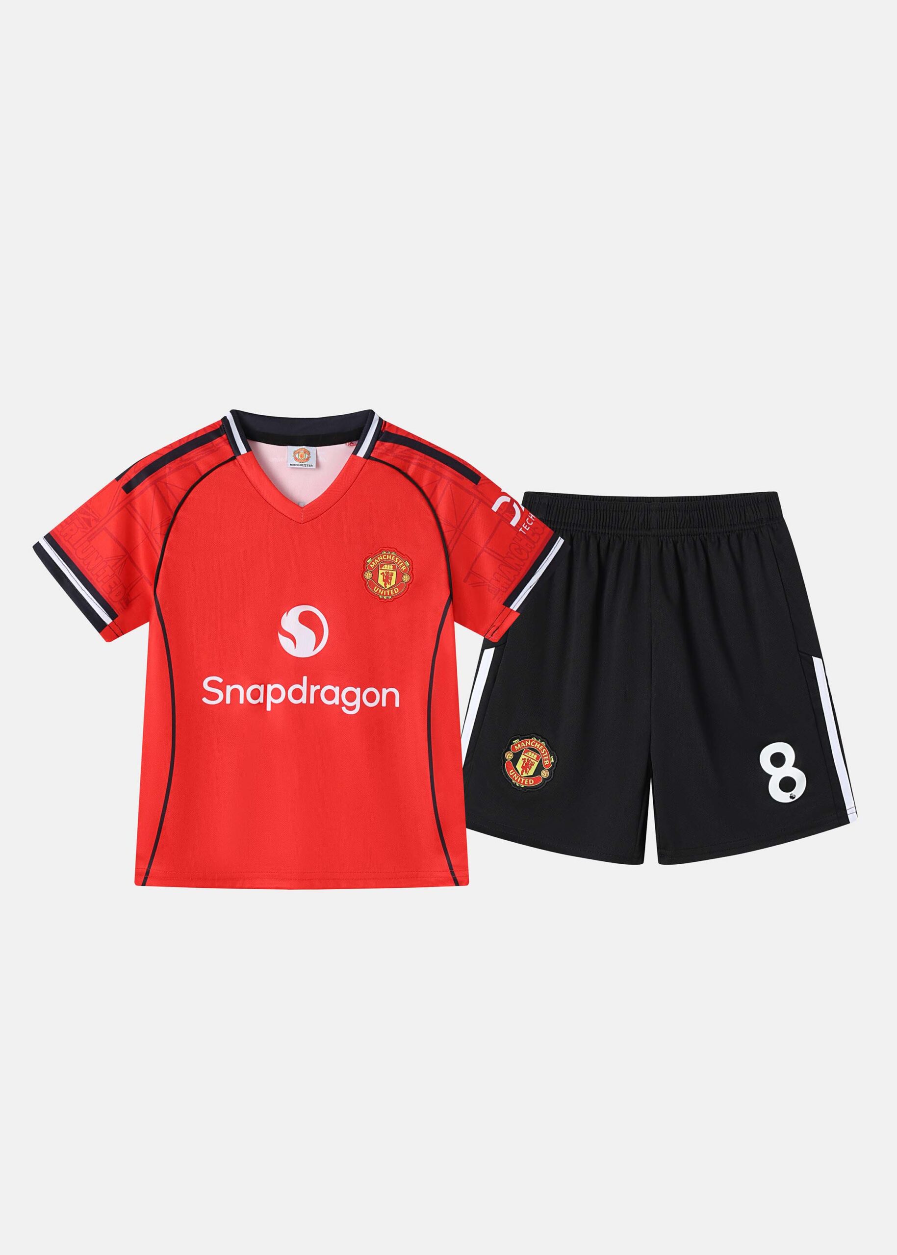 6126302041112-a Kids Manchester United "B.Fernandes 8" Kit - Image 1