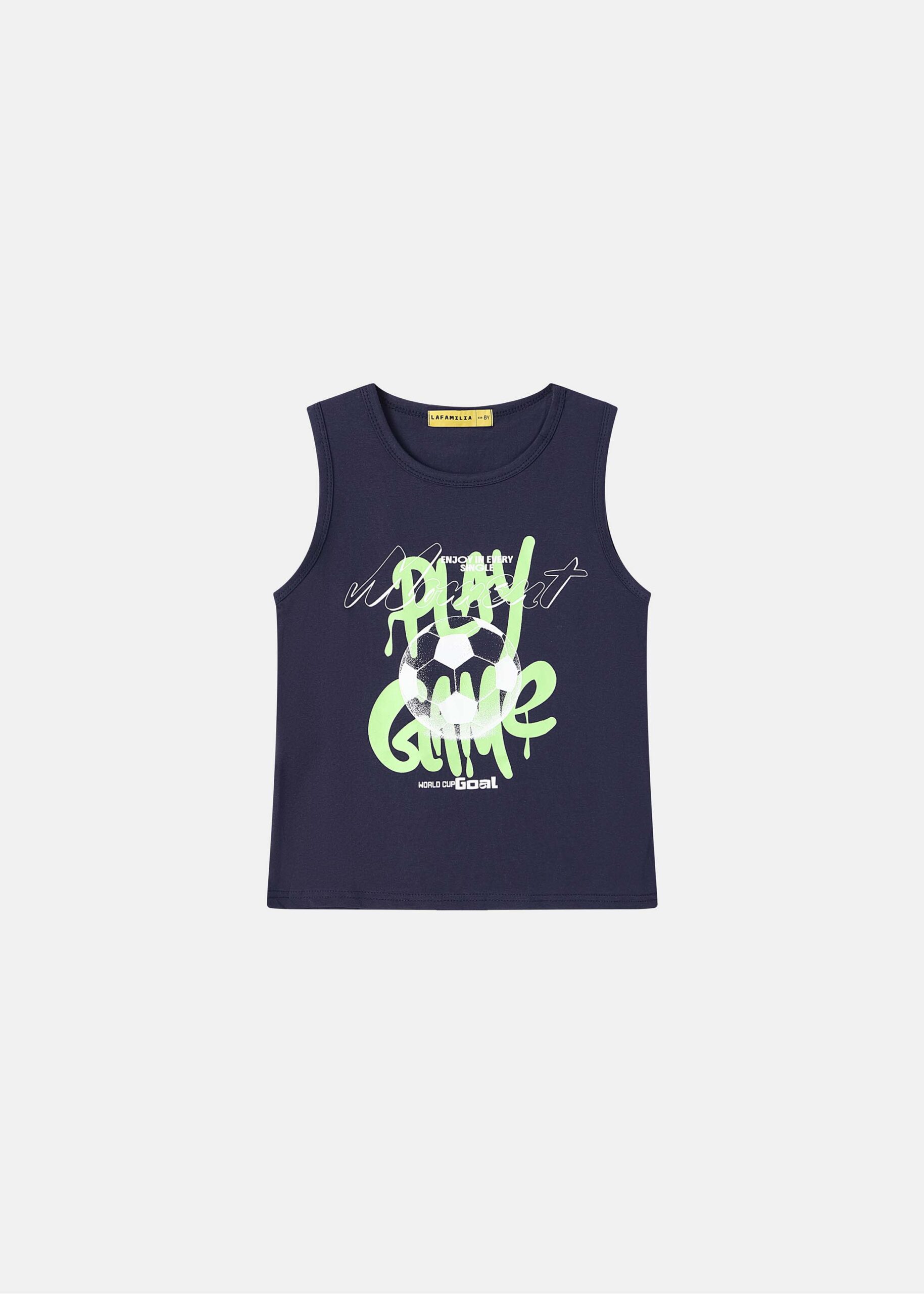 6126304048608-a Kids Boy Printed Top - Image 1