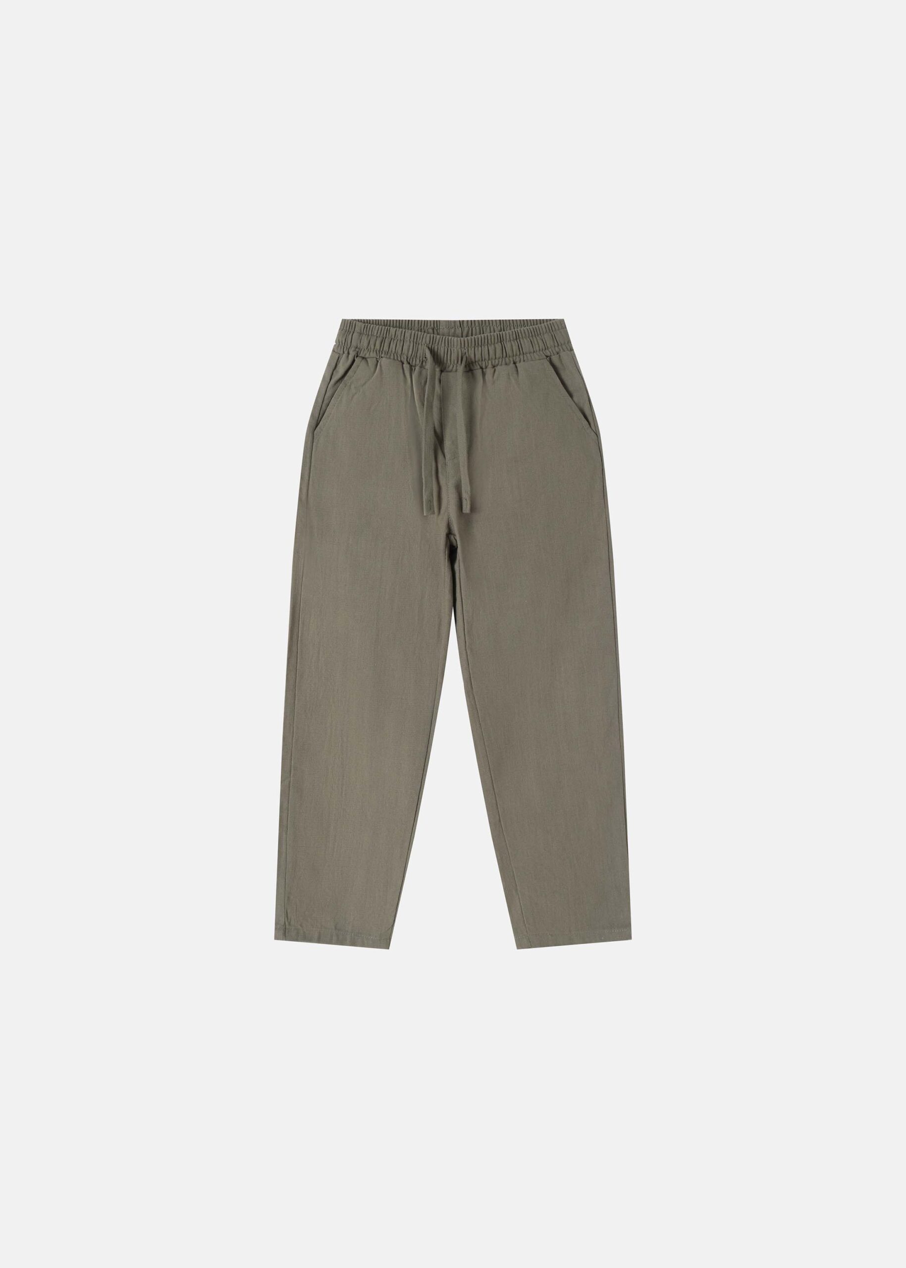 6126308005823-a Kids boy Linen Trouser - Image 1
