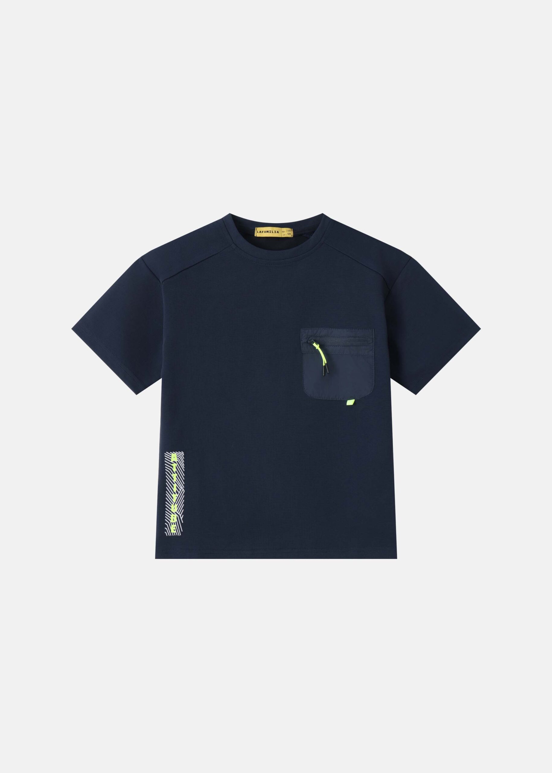 6126316002308-a Kids Boy "Attitude" T-shirt - Image 1