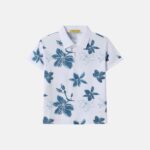 Kids Boy Printed Polo Shirt