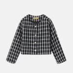 Kids Girl Checkered Jacket
