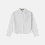Kids Girl Flowers Decor Shirt