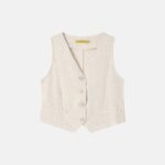 Kids Girl Plain Vest