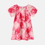 Kids Girl Floral Short Dress