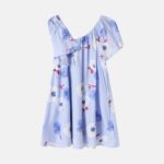 Kids Girl Floral Short Dress