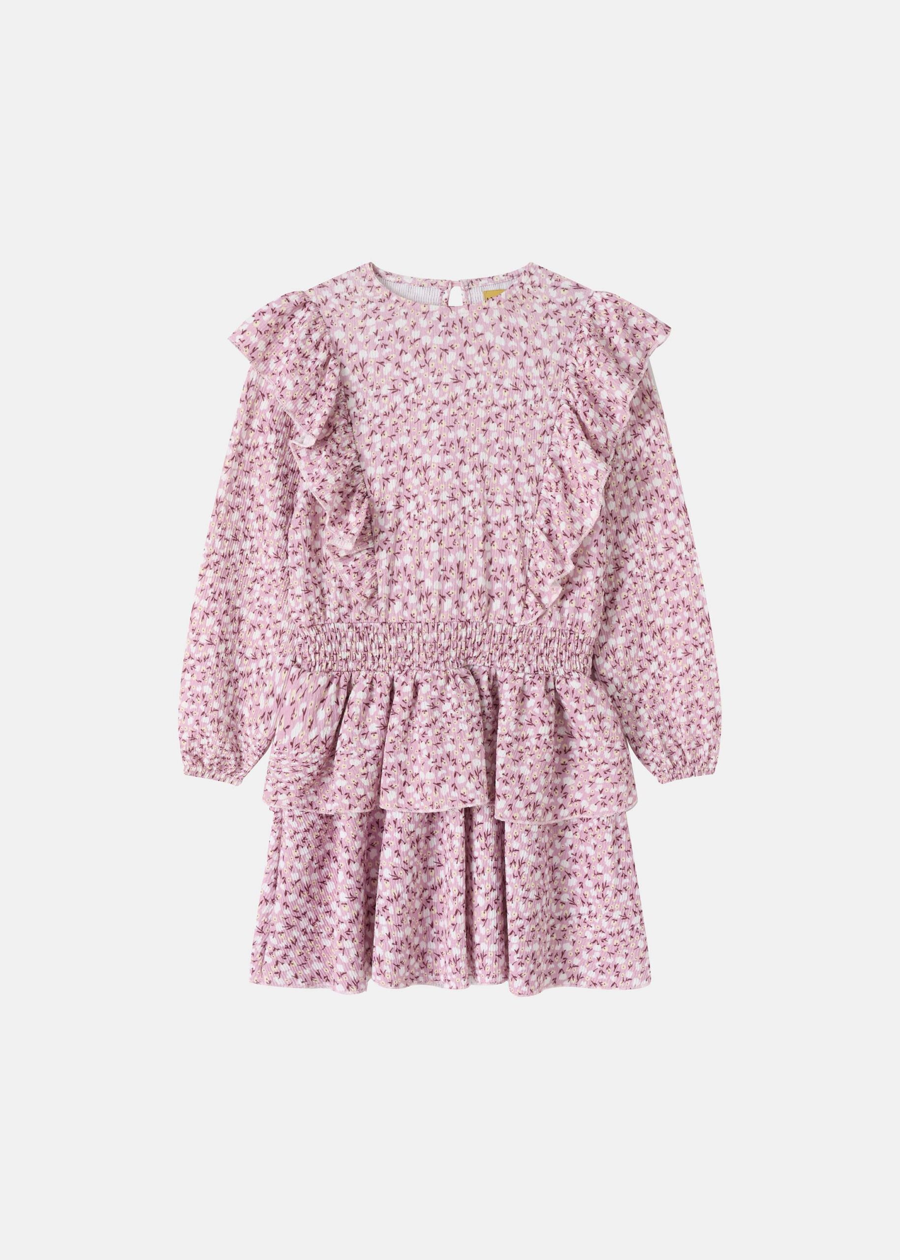 6126409014631-a Kids Girl Floral Dress - Image 1