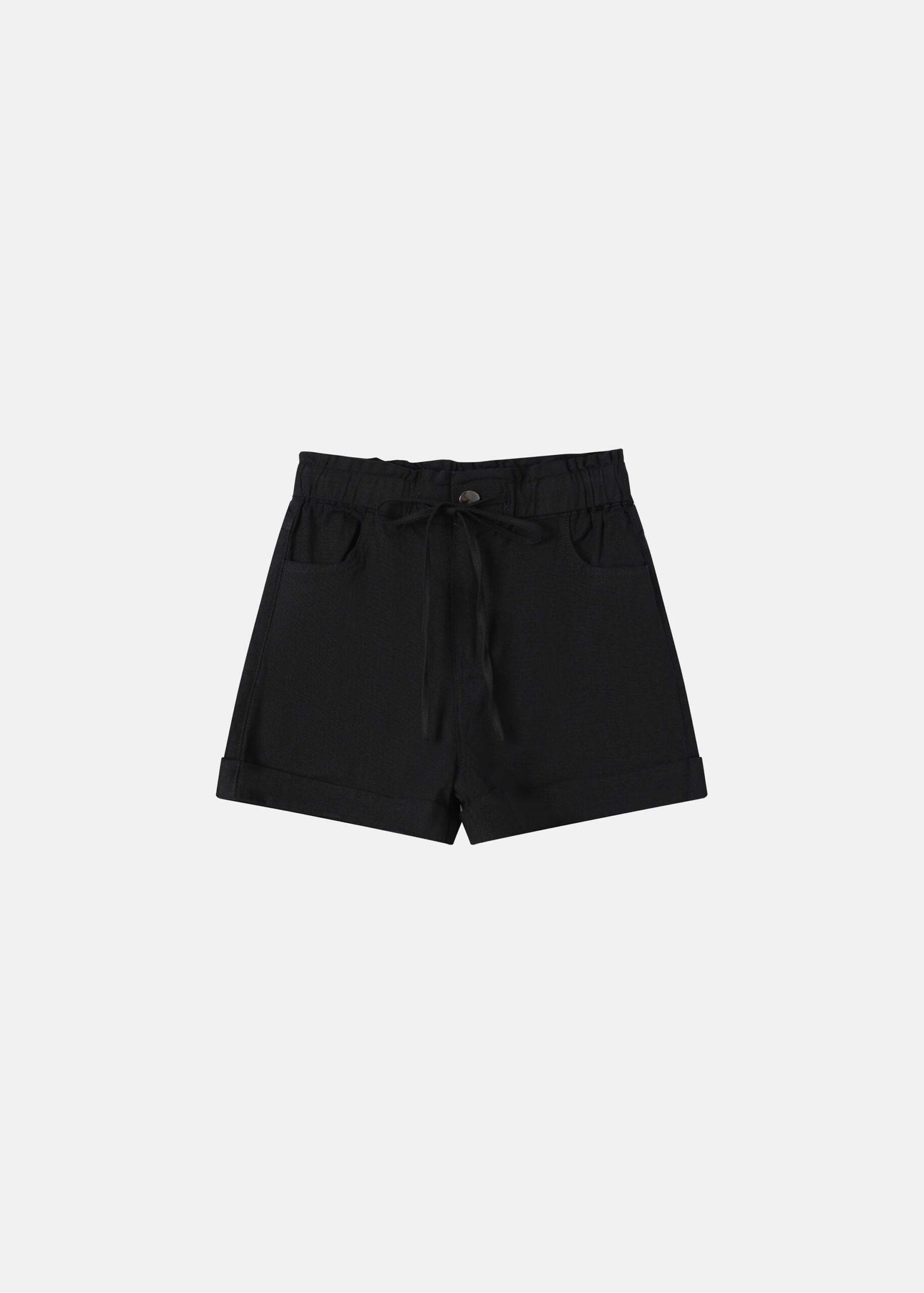 6126410037301-a Kids Girl Linen Short - Image 1