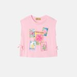Kids Girl Drawings Printed T-Shirt