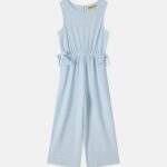 Kids Girl Patterned Jumpsuit