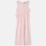 Kids Girl Patterned Jumpsuit