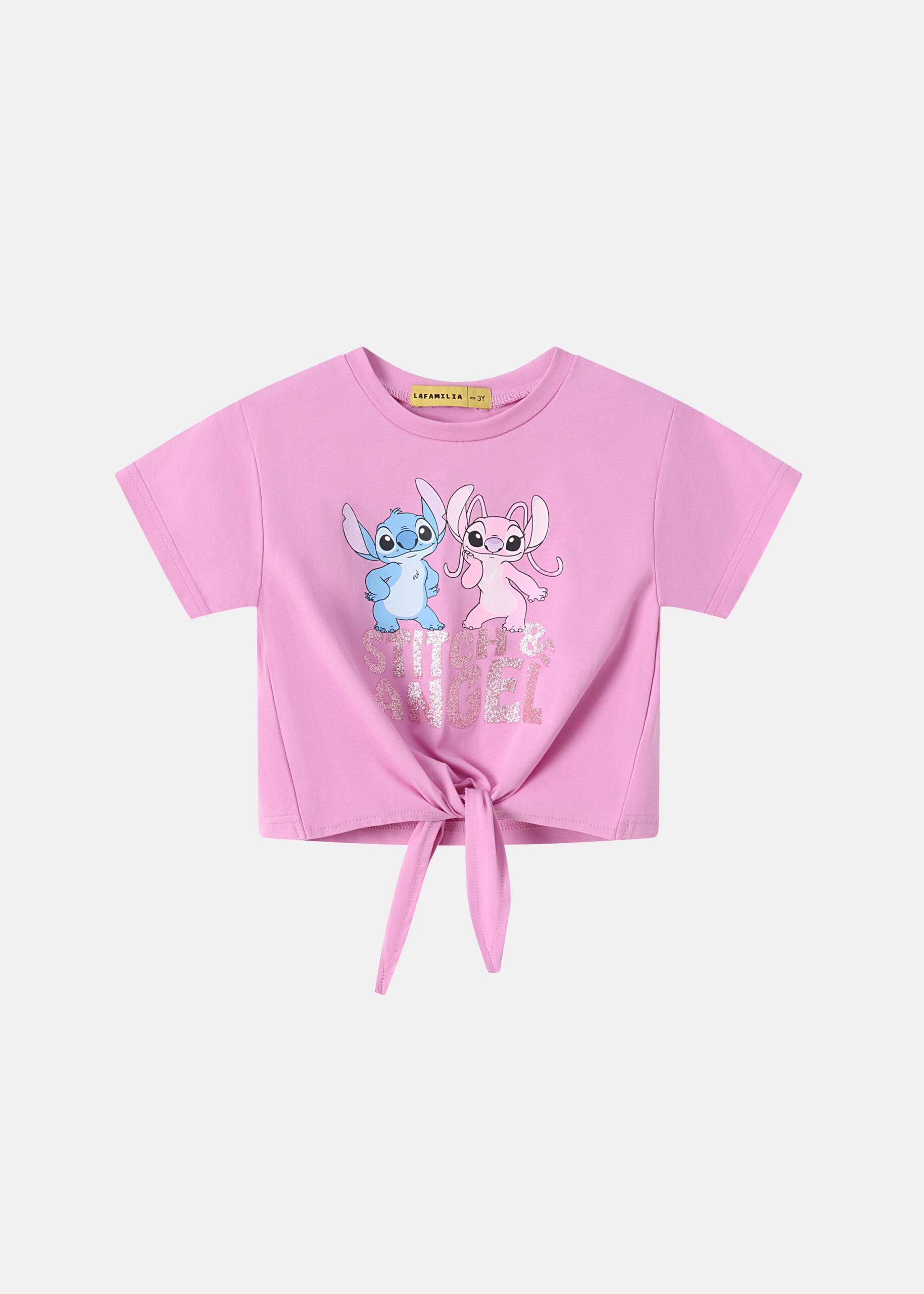 6126616019115-a Baby Girl "Stitch" T-Shirt - الصورة 1