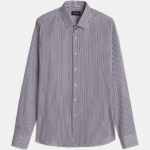 قميص رجالي مخطط Regular-Fit