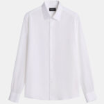 Men Regular-Fit Linen Shirt