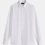 Men Slim-Fit Striped Shirt