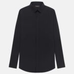 Men Slim-Fit Plain Shirt
