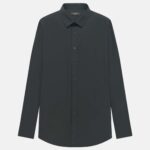 Men Slim-Fit Plain Shirt