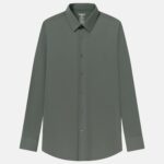 Men Regular-Fit Plain Shirt