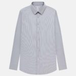 قميص رجالي مخطط Slim-Fit