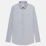 Men Slim-Fit Striped Shirt