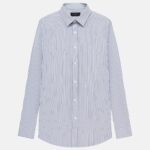 Men Slim-Fit Striped Shirt