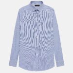 قميص رجالي مخطط Slim-Fit