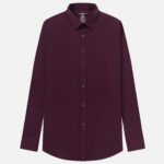 قميص رجالي سادة Slim-Fit