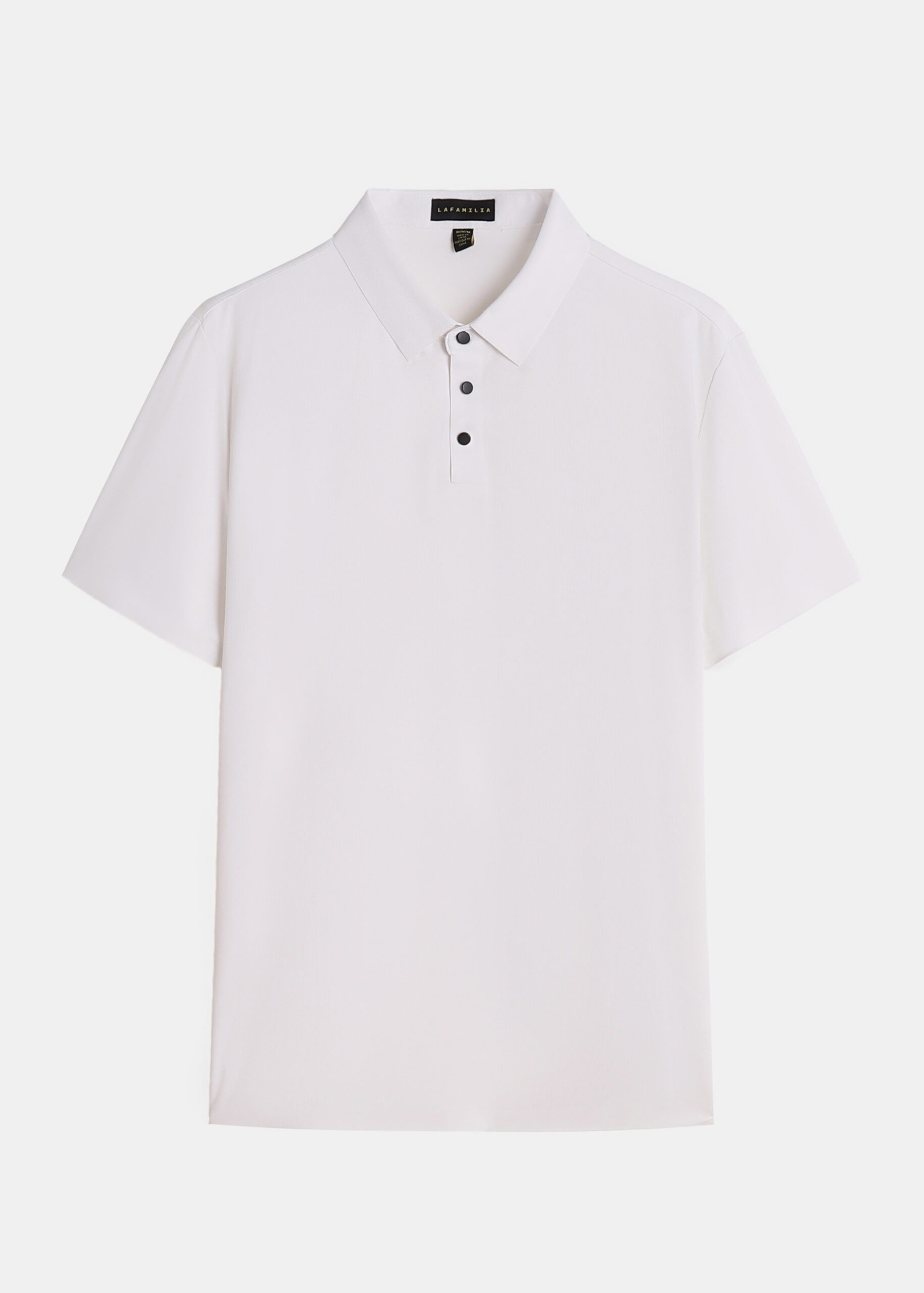 6126116024702-a Men Textured Polo Shirt - Image 1
