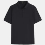 Men Textured Polo Shirt