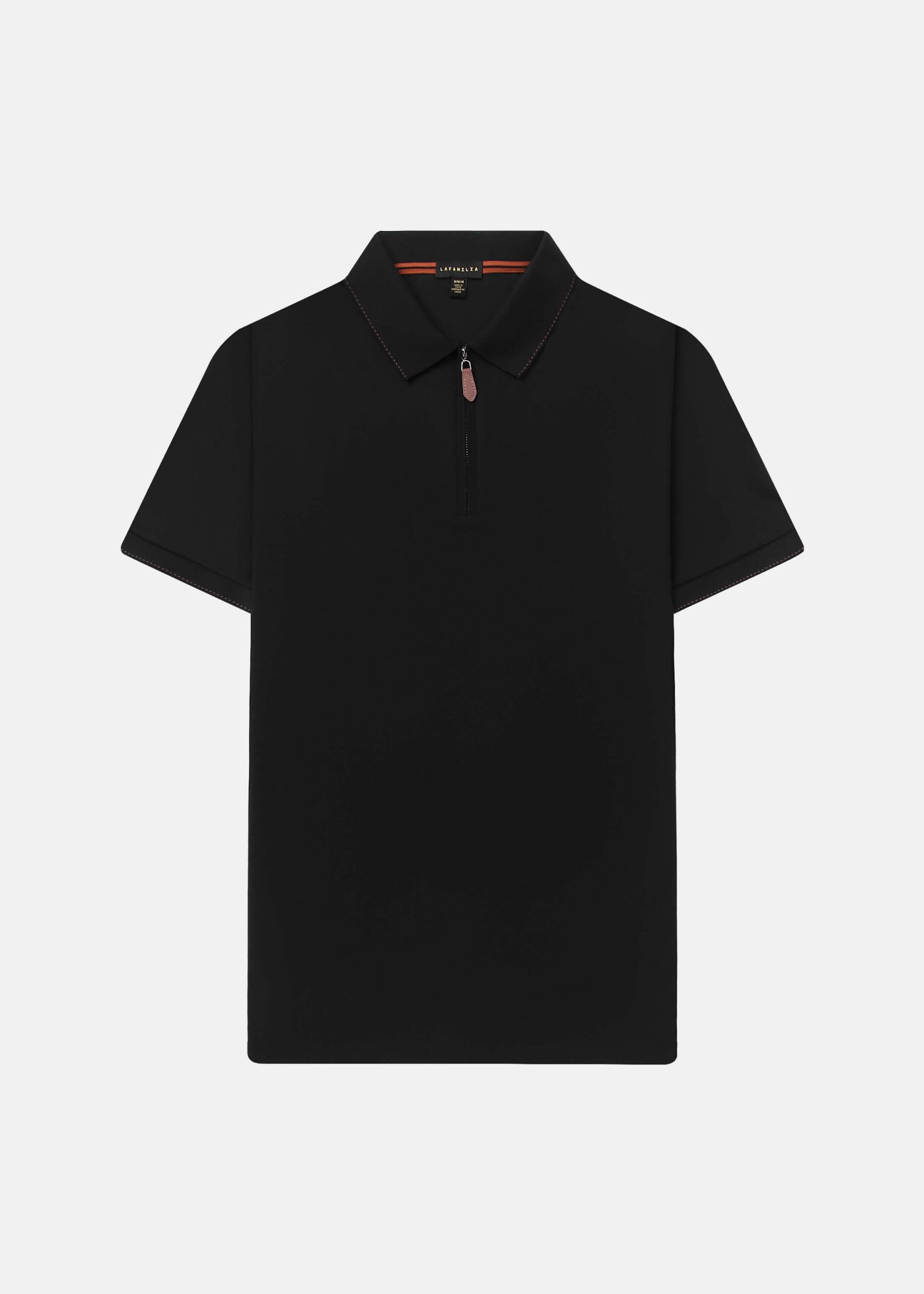 6126116025201-a Men Plain Polo Shirt - Image 1