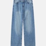 Women Wide Mid-Rise Jeans Trouser