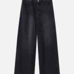 Women Palazzo High-Rise Jeans Trouser