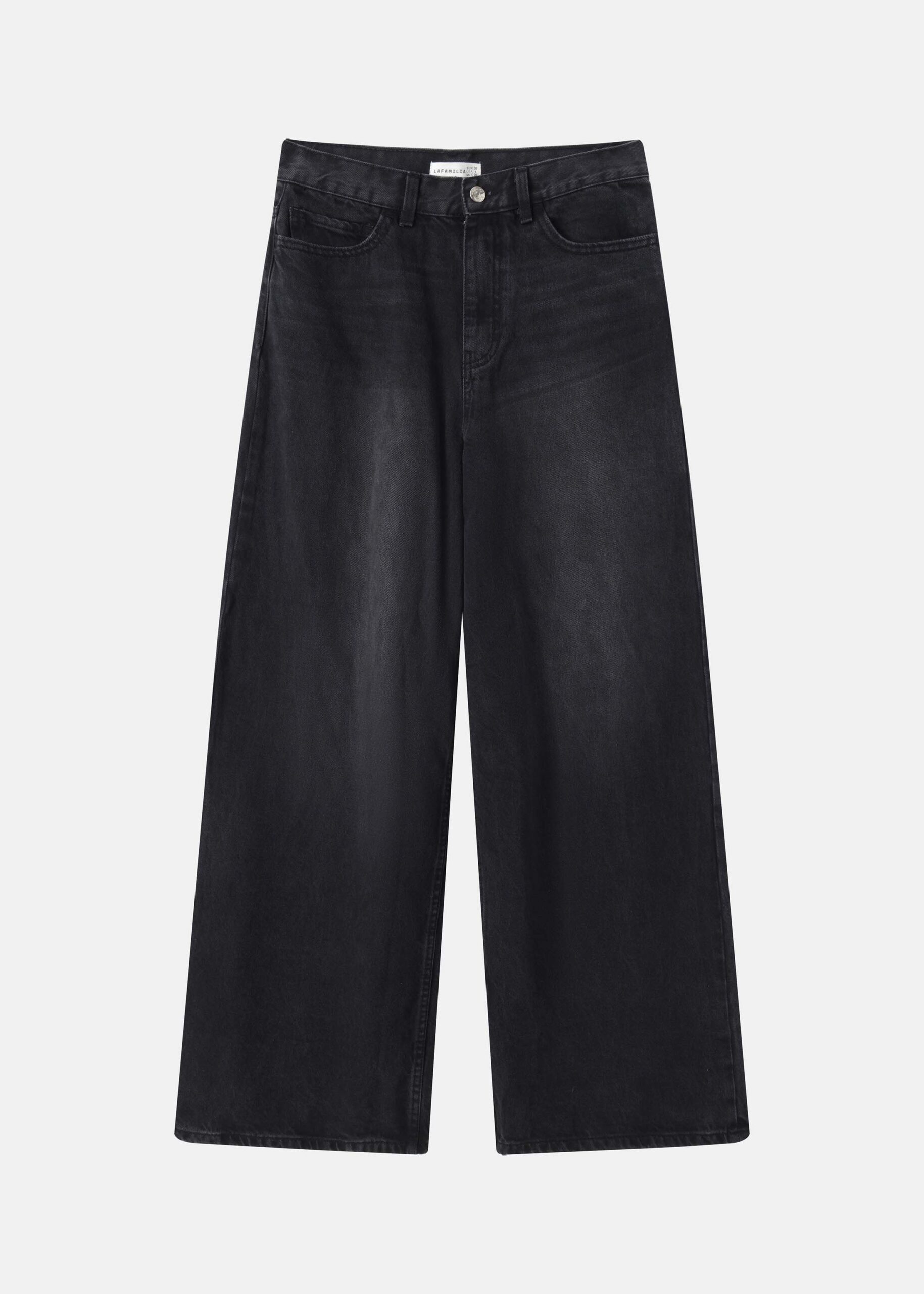 6126208001401-a Women Palazzo High-Rise Jeans Trouser - Image 1
