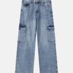 Women Cargo Jeans Trouser