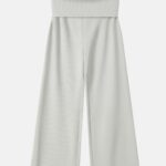 Women Fold Over Waist Trousers