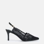 Women Lace Heels Sandal