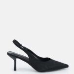 Women Satin Heels Sandal