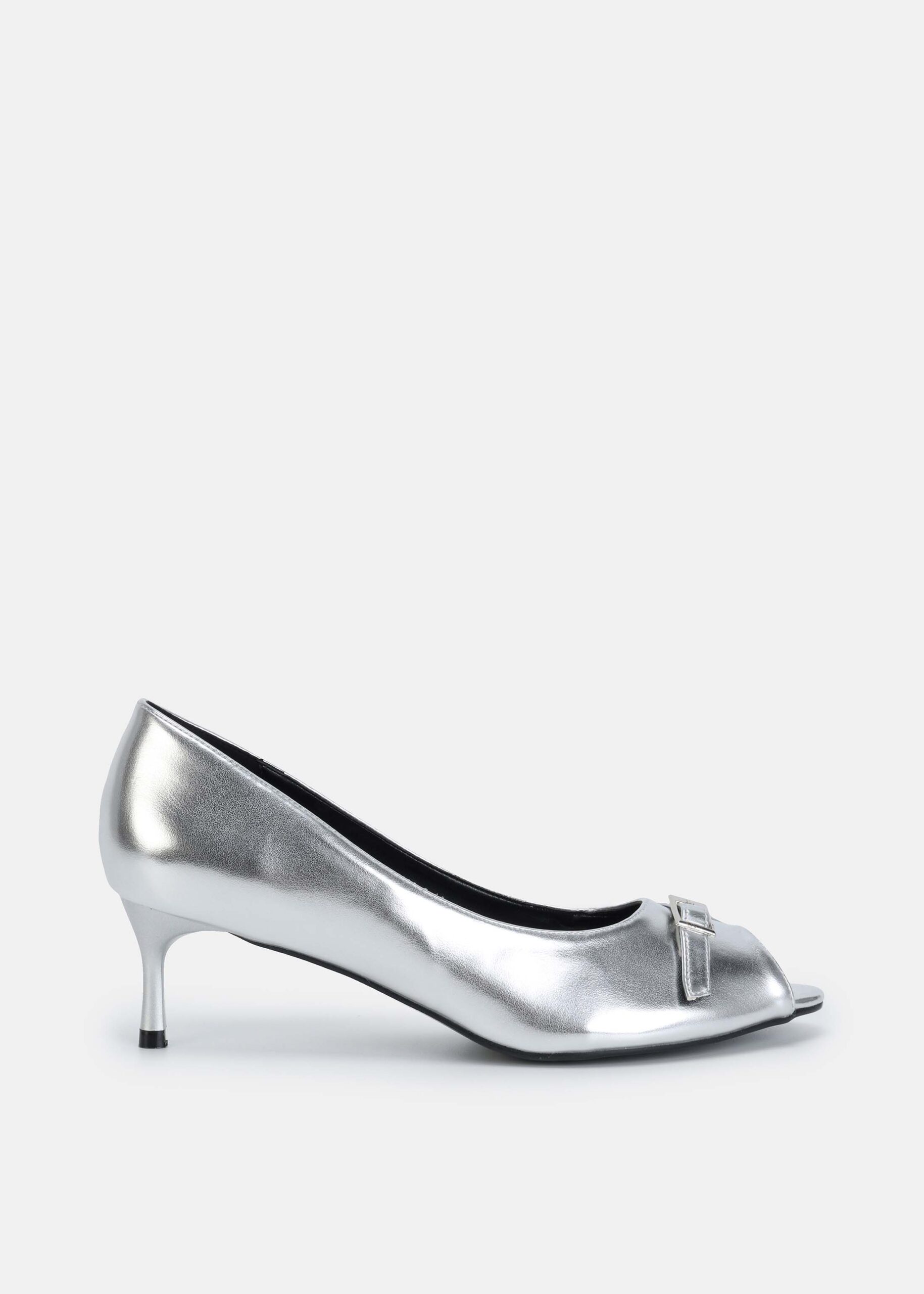 6126213006350-a Women Leather Heels Sandal - Image 1