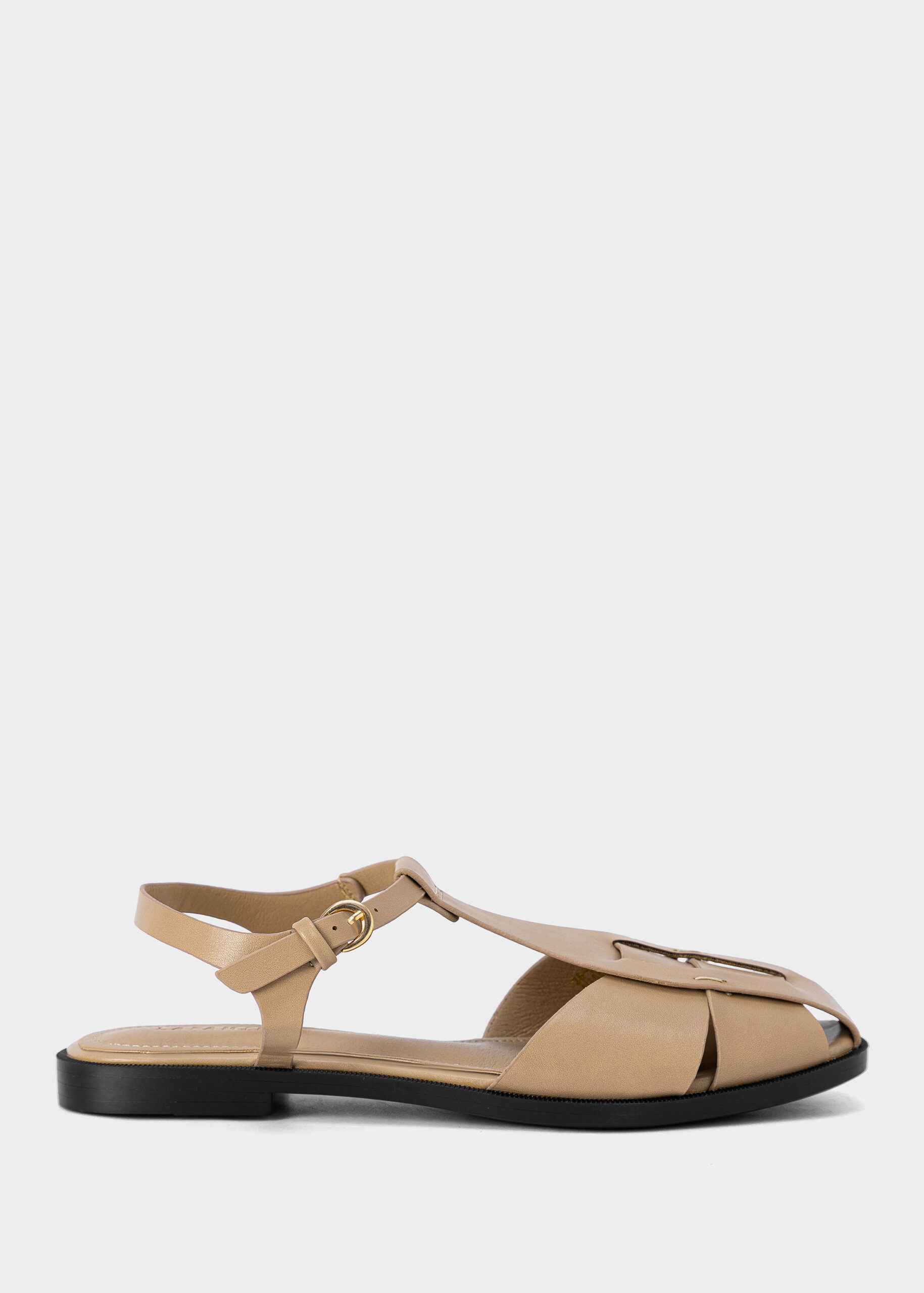 6126213007403-a Women Leather Sandal - Image 1