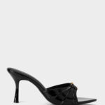 Women Patent-Leather High-Heel Sandal