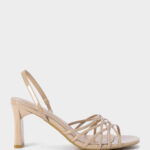Women Patent-Leather High-Heel Sandal