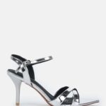 Women Patent-Leather Heels Sandal