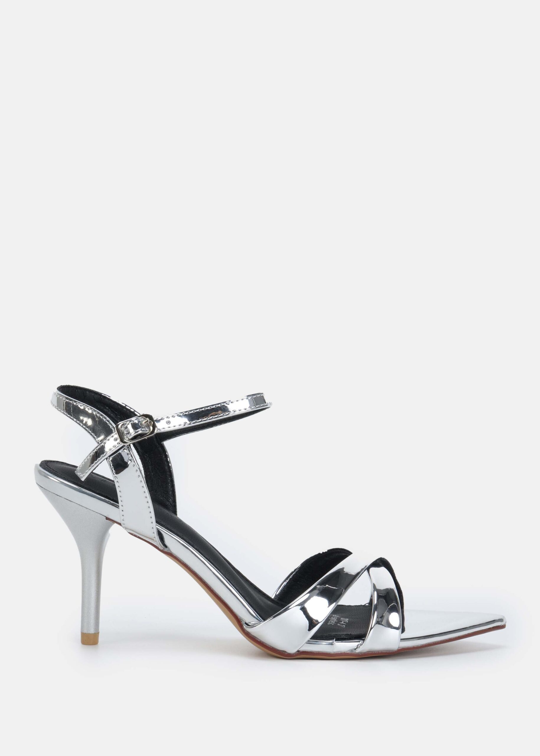 6126213008350-a Women Patent-Leather Heels Sandal - Image 1
