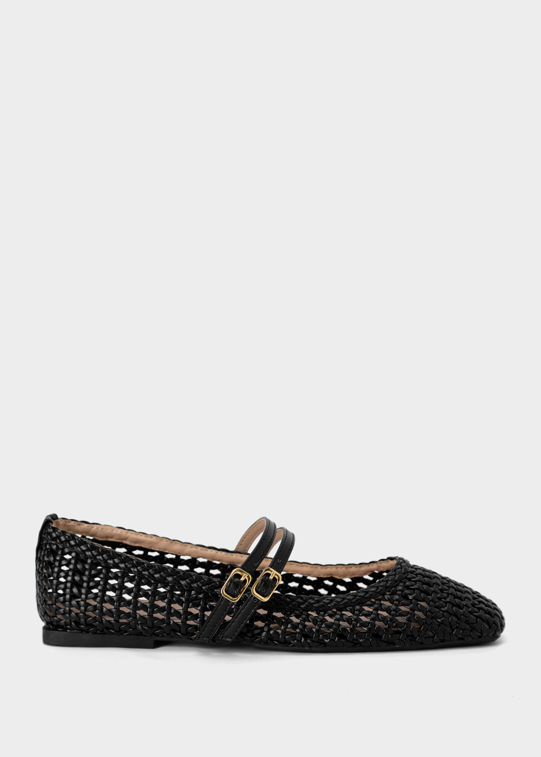6126213009201-a Women Openwork Ballerina - Image 1