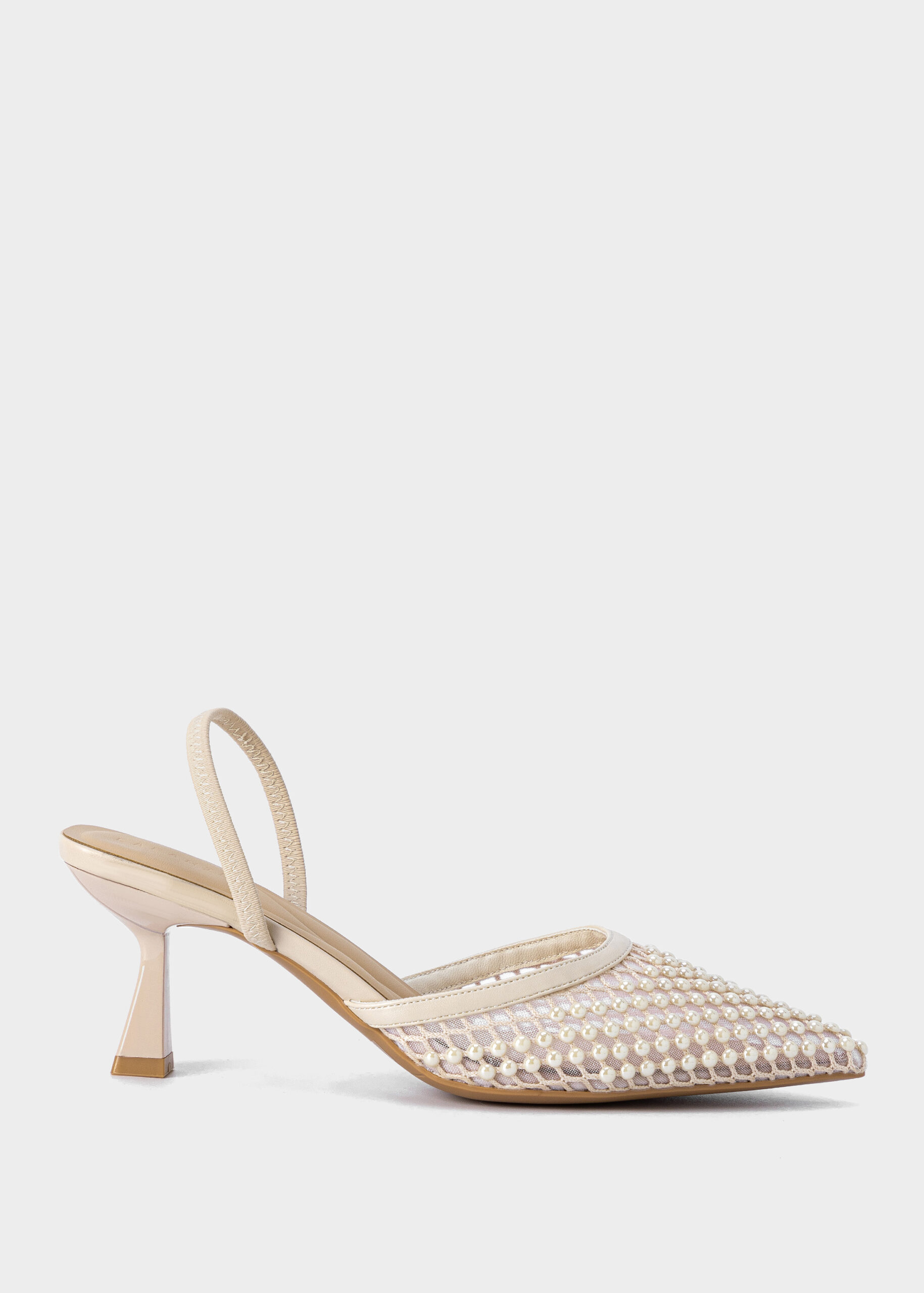 6126213010503-a Women Mesh Fabric Sandal - Image 1