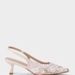 Women Mesh Embroidered Sandal