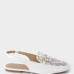 Women Leather and Lace Sandal