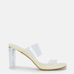 Women Transparent Heels Slipper