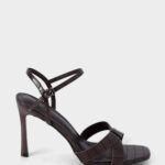 Women Embossed Leather Sandal