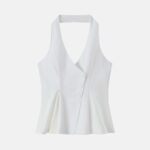 توب نسائي Halter-Neck